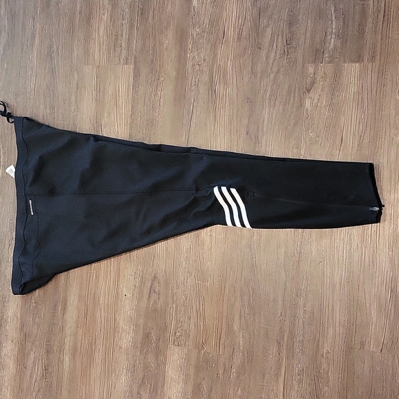 adidas Otr 3s Tight Casual Sports Training Gym Pants/Trousers/Joggers Black - Picture 5 of 8